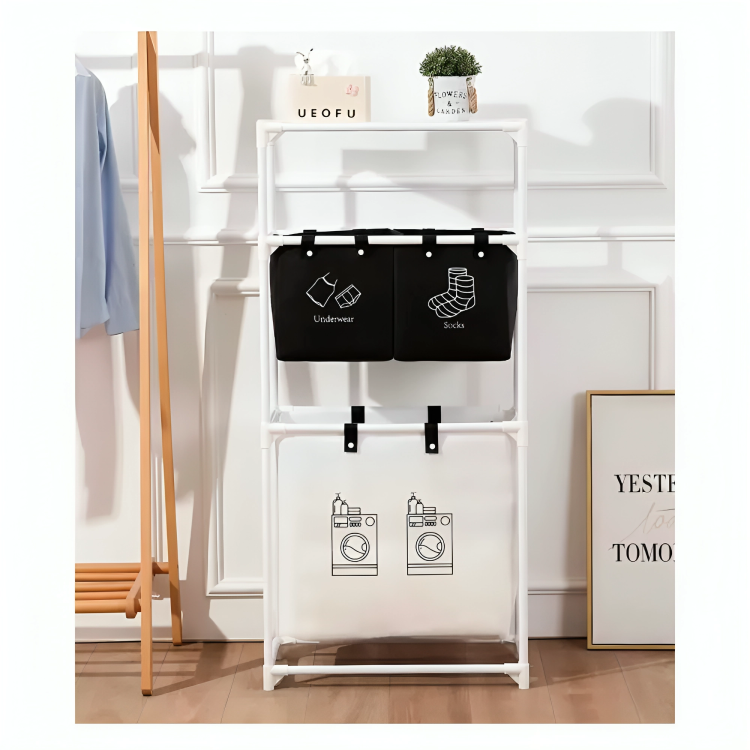 Carro Organizador con ruedas de 3 niveles con cestas