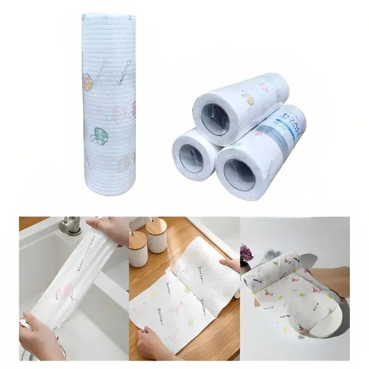 10 Rollos de papel toalla desechable