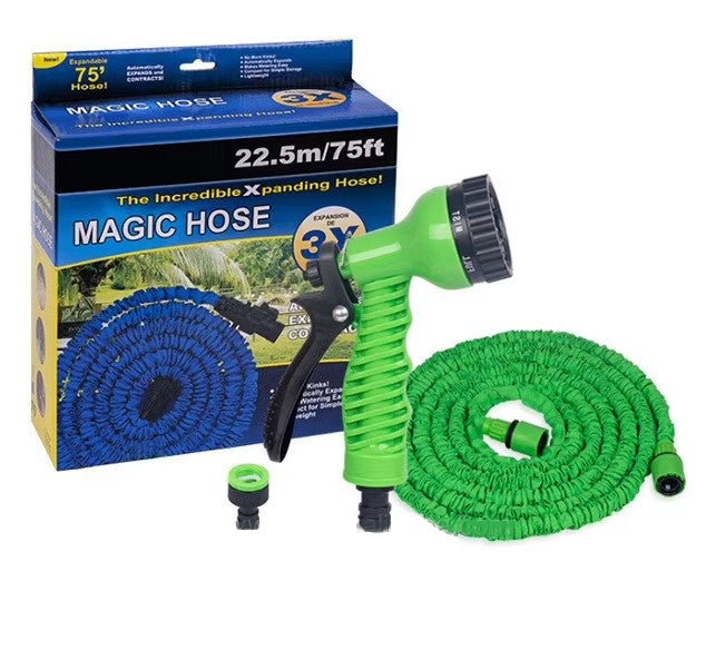 Manguera Retractil Expandible + 7 Modos de Chorros