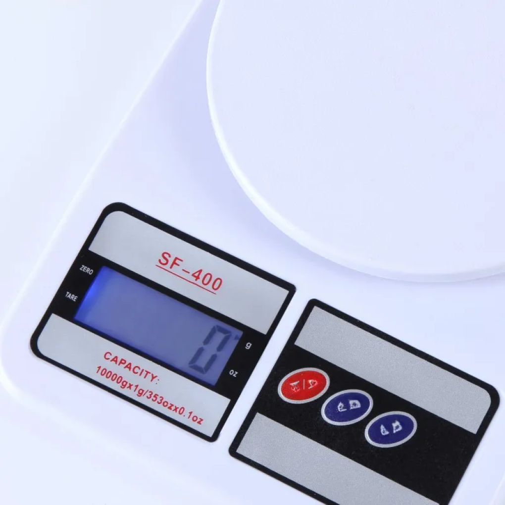 Balanza Electrónica Digital 10kg Sf-400 para Comida y Joyas