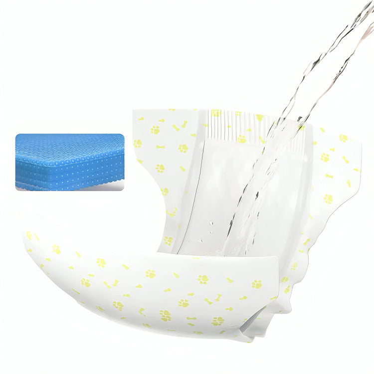 Pack x2 Pañales desechable Absorbente Para Perro Macho 12 unidades - talla L