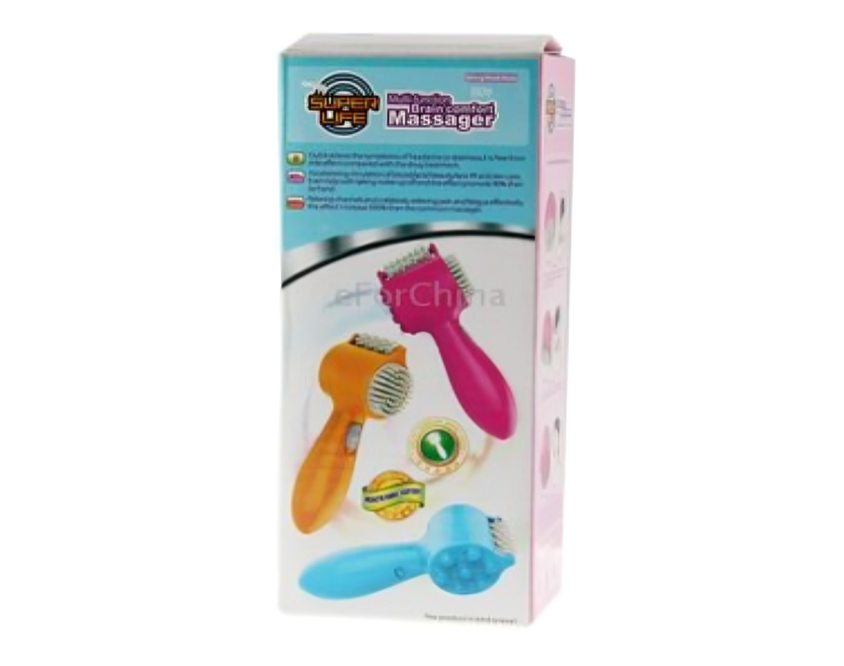 Potente Masajeador Múltiple Para Cabeza Pies Y Cuerpo - CELESTE