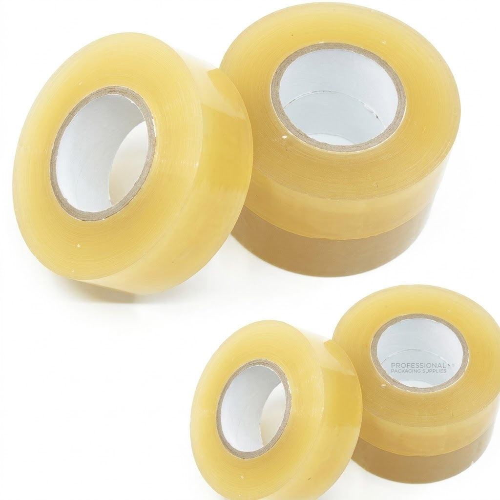 Pack 6 Cintas Embalaje 400yard Transparente