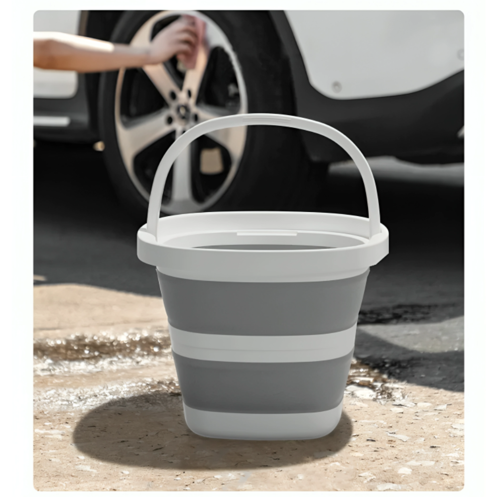Balde Plegable Multifuncional con Asa