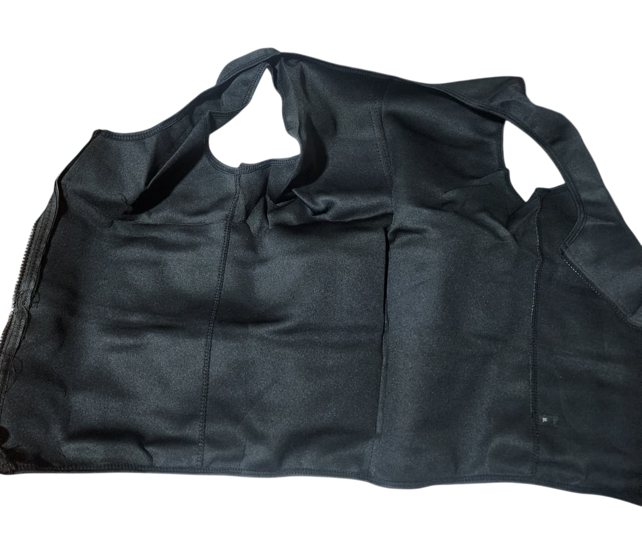 Chaleco moldeador disimula barriga con cierre y ajustador