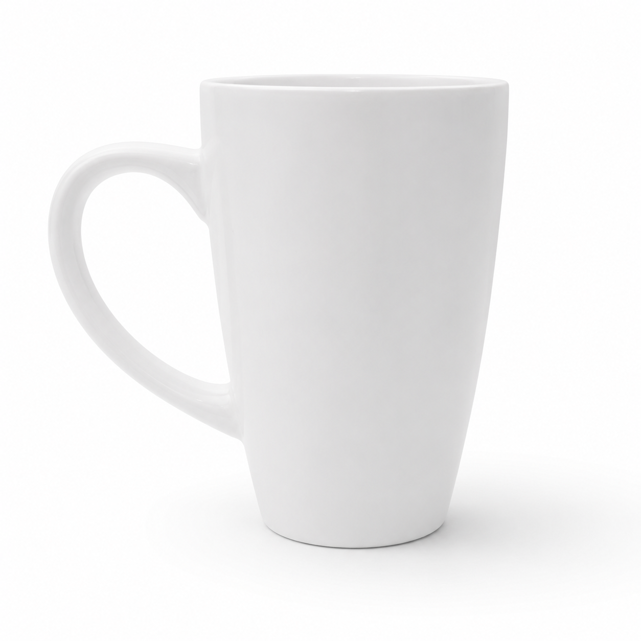 SET 3 TAZAS DE LOZA BLANCA
