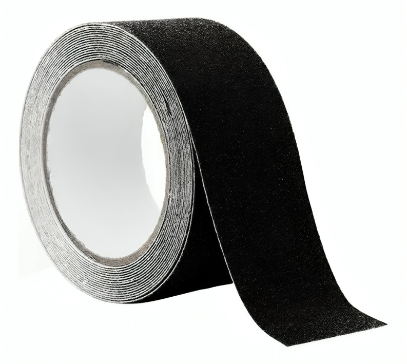 Cinta Antideslizante Negra de Poliéster 50mmx5m