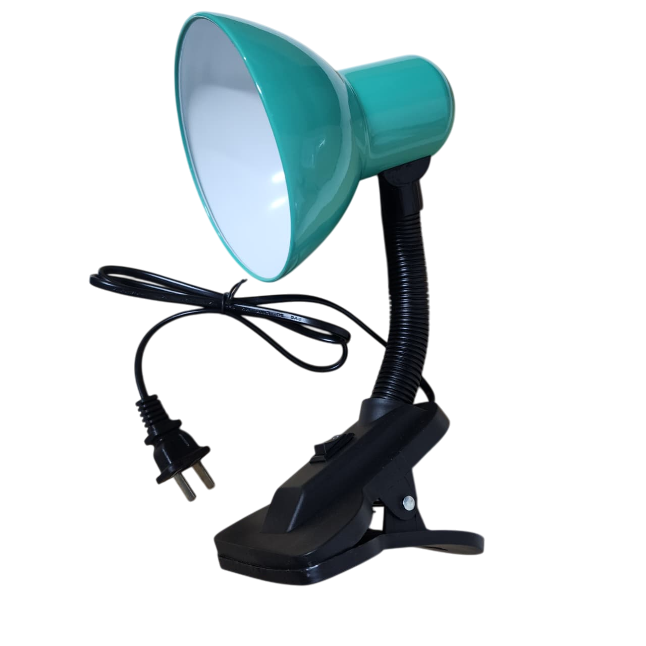 Lámpara de escritorio con sujetador a presion