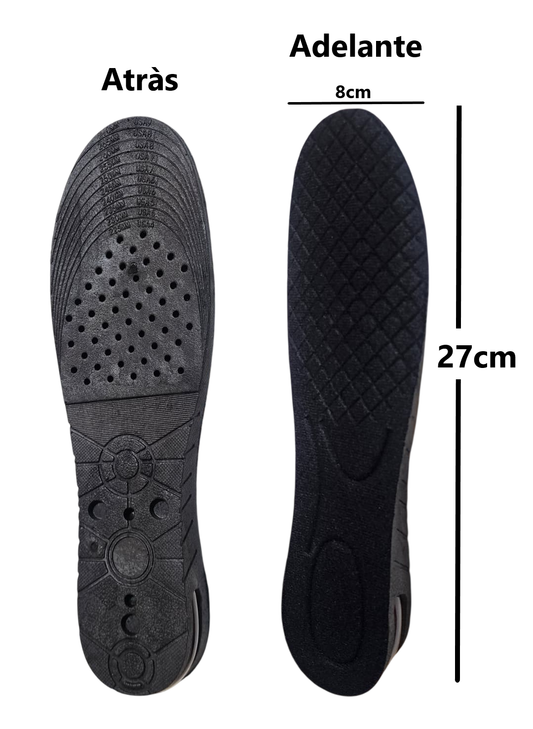 Plantillas Elevadoras Elevate Shoes crece 6cm Unisex