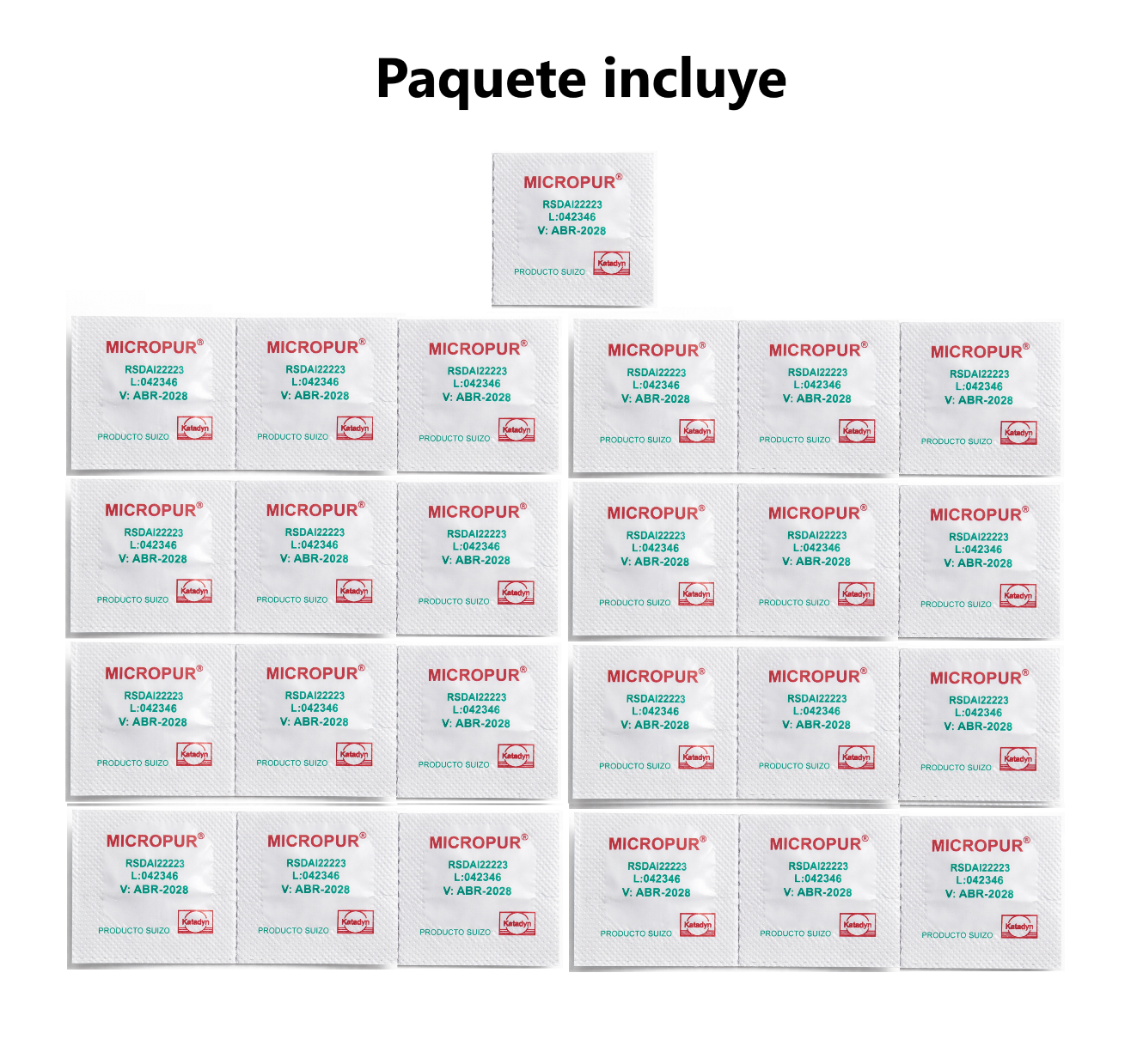 Pastillas purificadoras para 20L de agua MICROPUR