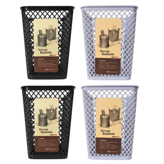 Pack x4 Organizadores Porta lapiceros de escritorio