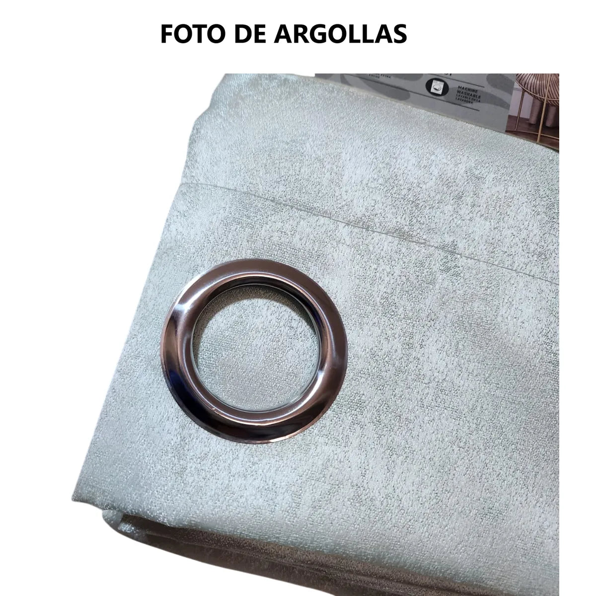 Pack x2 cortinas de 140x240cm con 8 ojales - VERDE29