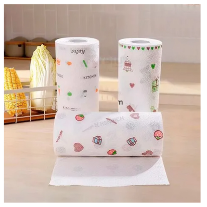 3 Rollos de papel toalla desechable