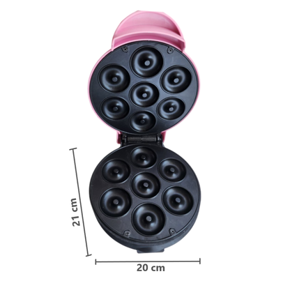 Mini máquina para hacer donuts 7 ranuras