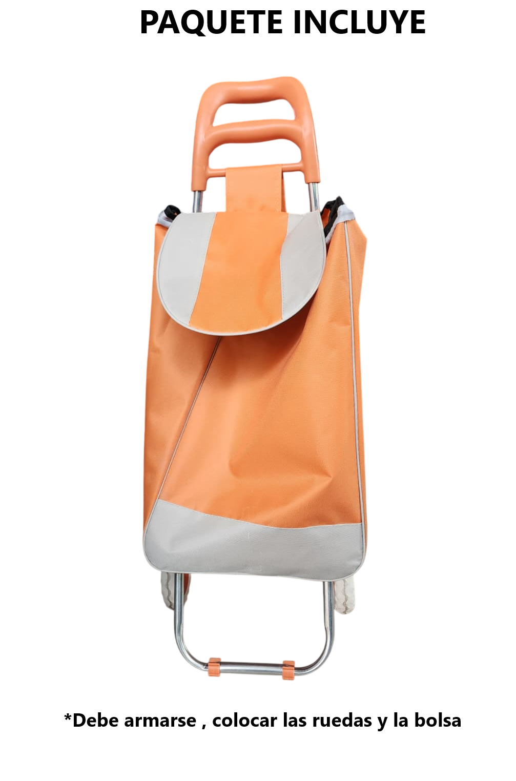 Carreta coche de mercado para transporte hasta 40kg