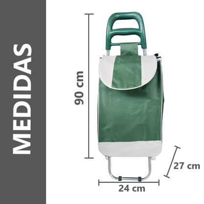 Carreta coche de mercado para transporte hasta 40kg