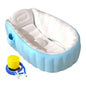 Bañera Tina inflable Portátil 98x64x28 cm con Inflador