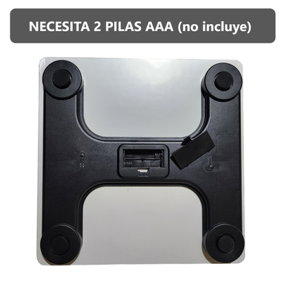 Balanza báscula para peso corporal a pila Diseño Escandalosos -  hasta 180 kilos