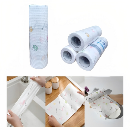 3 Rollos de papel toalla desechable