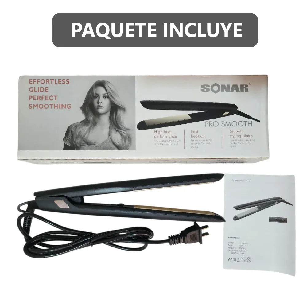Plancha De Cabello Cerámica 5cm grosor