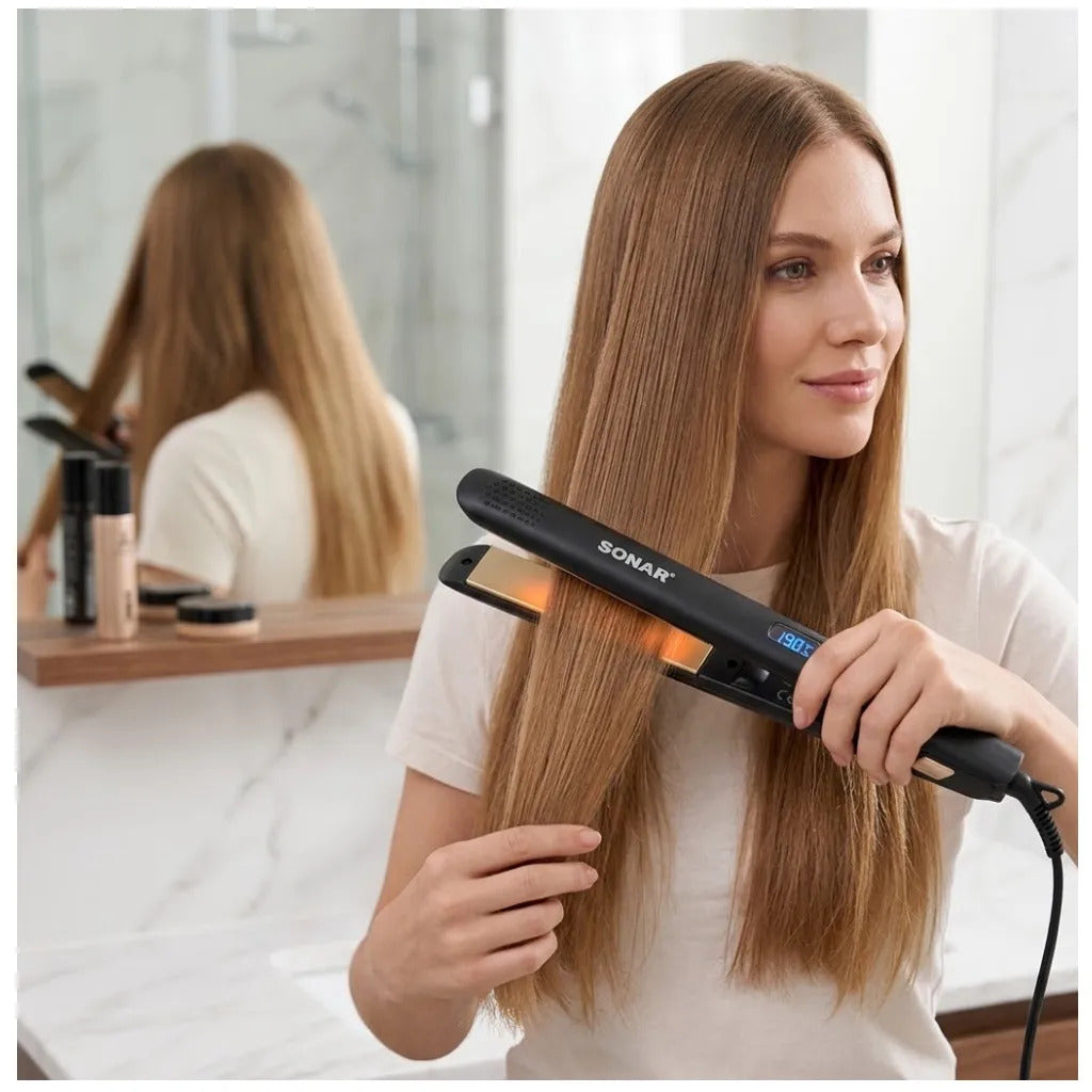 Plancha De Cabello Cerámica 5cm grosor