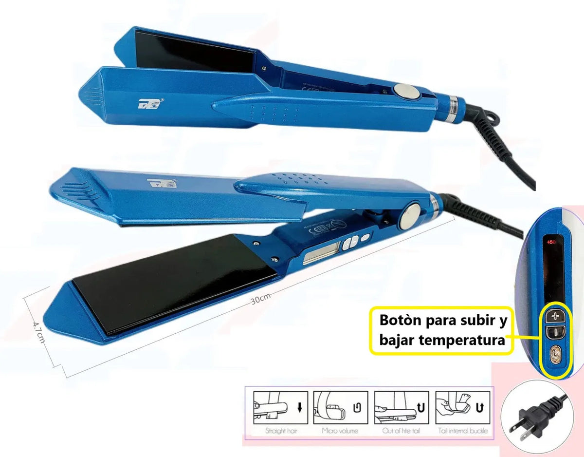Plancha Alisador De Cabello De Cerámica - 230 ºC