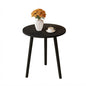 Mesa de café Auxiliar Redonda de Madera Prensada con Diseño Minimalista