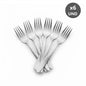Pack x6 tenedores pesados 30g - 19 cm