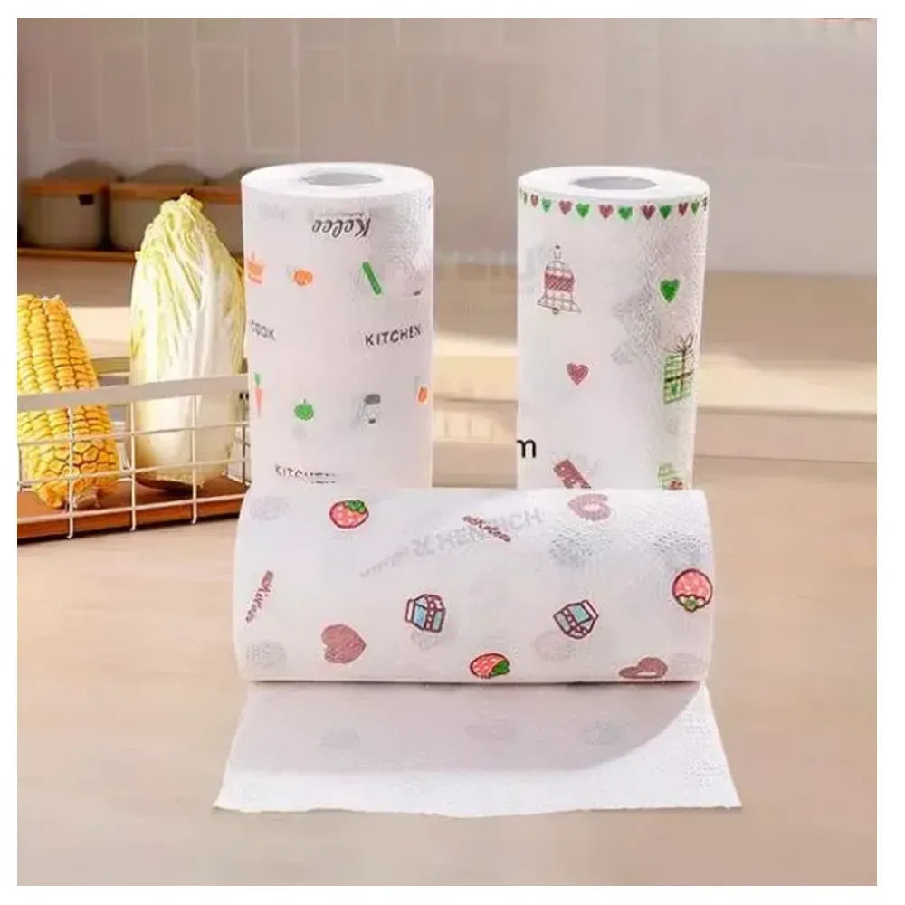 10 Rollos de papel toalla desechable