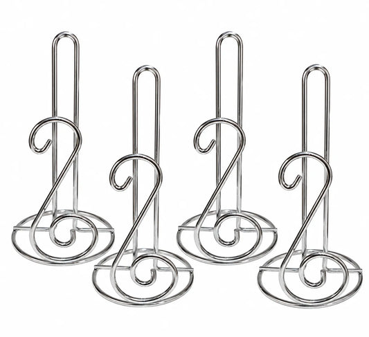 Pack x4 Porta papel toalla Soporte de metal para cocina mesa - 29 x 15 cm