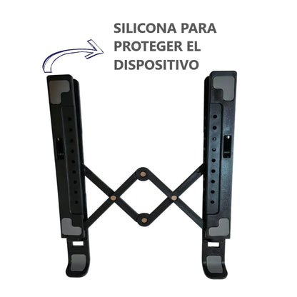 Soporte Base De Laptop Con Doble Ventilador Cooler Ajustable