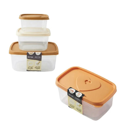 Pack x3 Tapers de plástico d distintos tamaños