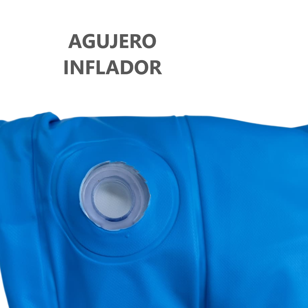 Bañera Tina inflable Portátil 98x64x28 cm con Inflador
