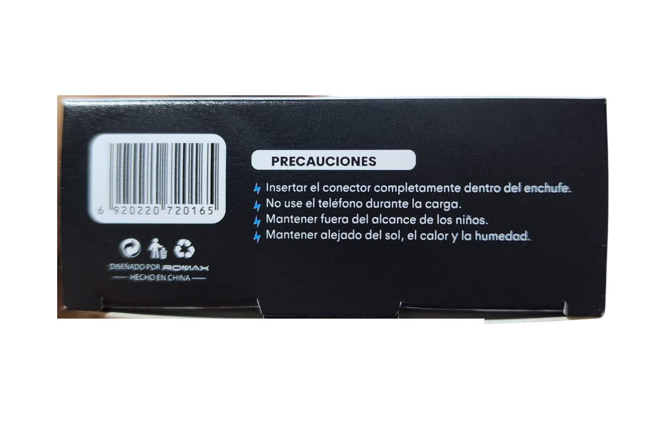 CARGADOR DE PARED 60W 62A ROMAX