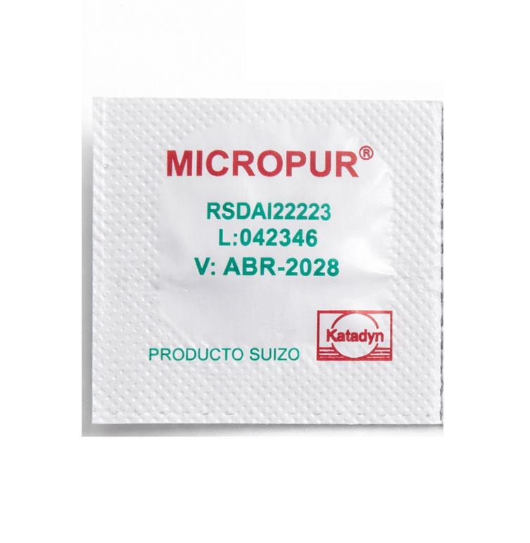 Pastillas purificadoras para 20L de agua MICROPUR