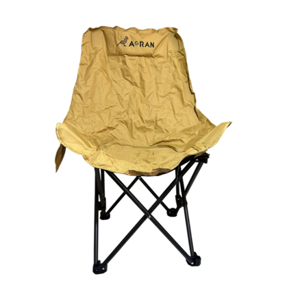 Silla de Camping 90cm alto compacta Plegable con bolsa y regulador de respaldo
