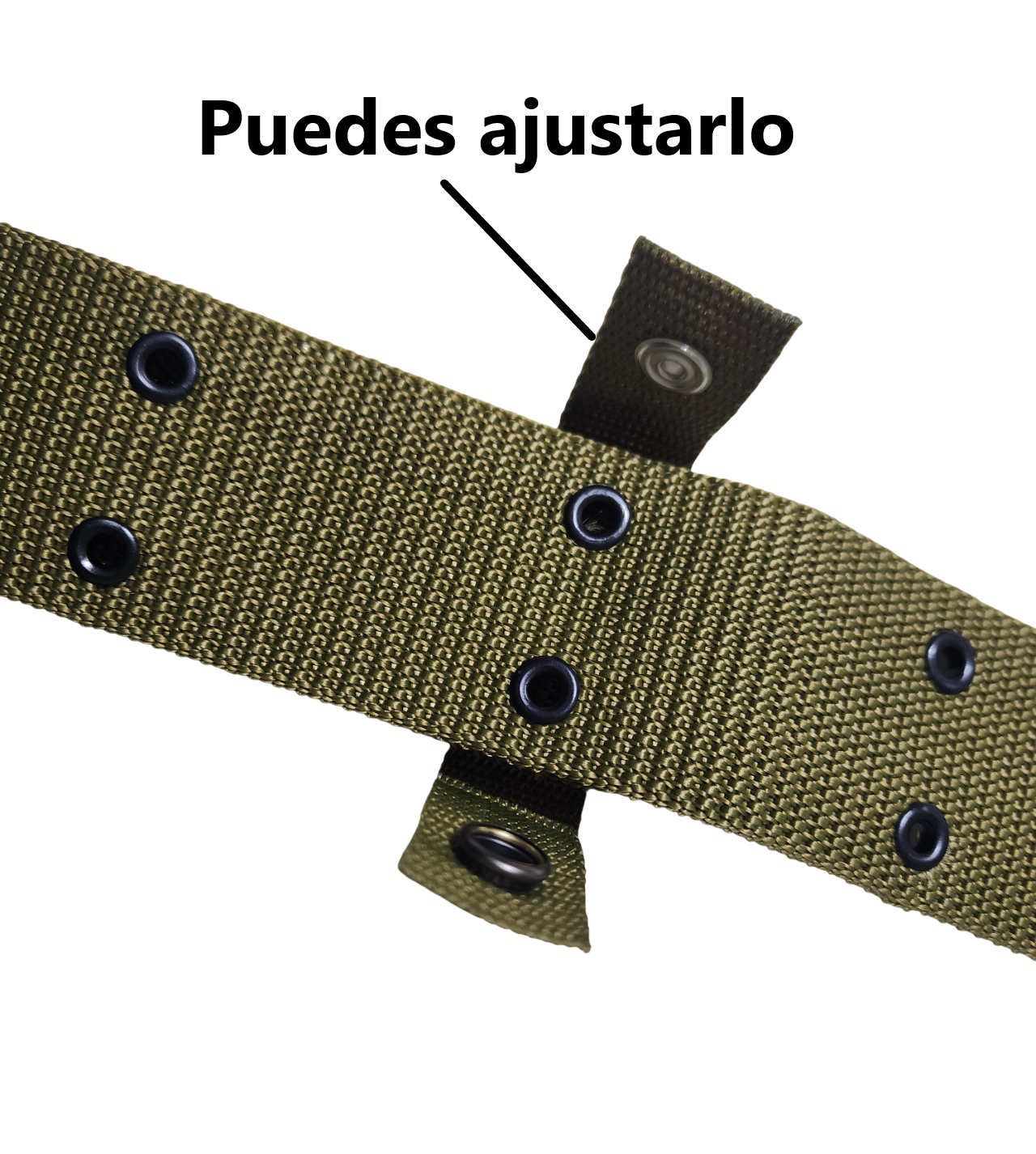 Correa Cinturón táctico ajustable 110cm-130cm