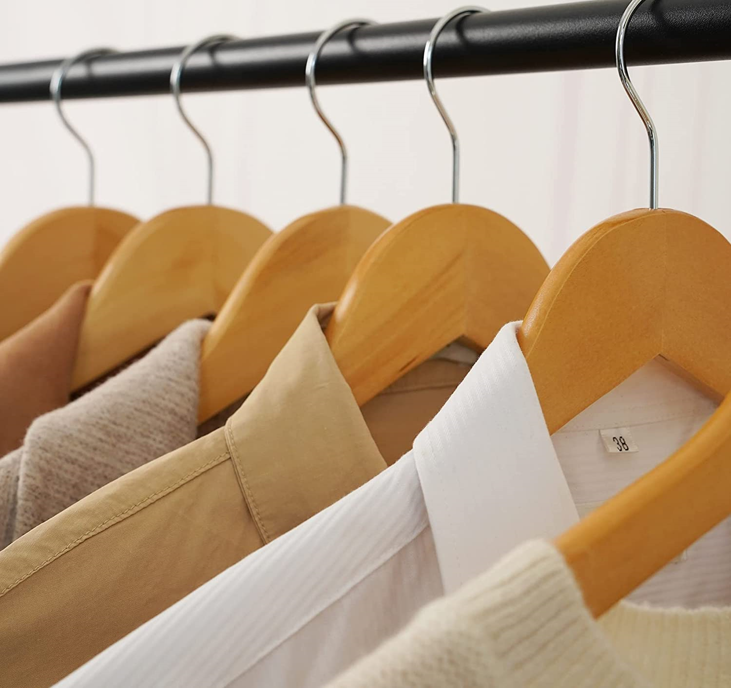 Pack de 36 24 ganchos para ropa, perchas, colgadores organizadores