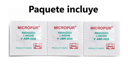 Pastillas purificadoras de agua MICROPUR