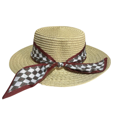 Sombrero con Listón elegante