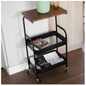 Carrito Mesa Organizador Multiuso de 3 Niveles rodante