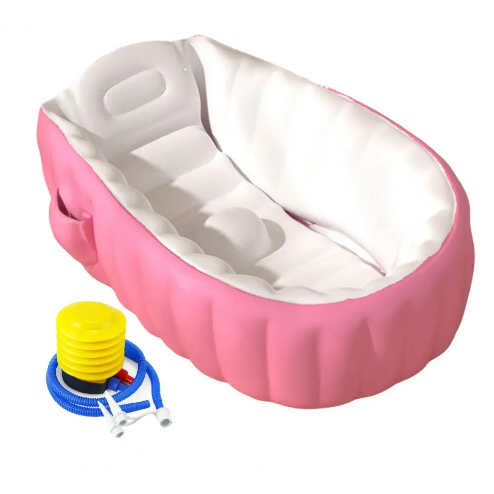 Bañera Tina inflable Portátil 98x64x28 cm con Inflador