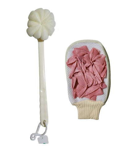 CEPILLO PARA BAÑO Y GUANTE