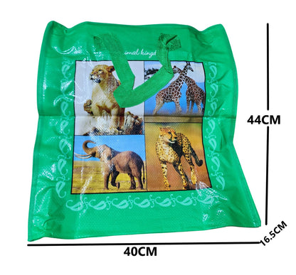 2 bolsas con cierre de 44cm x 40cm con diseño - Pequeño