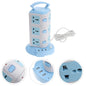 Torre Multifuncional 12 Conexiones extension con 3 Puertos USB