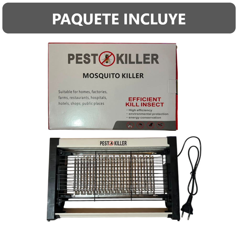 Lámpara Mata Mosquitos LED Anti Insectos