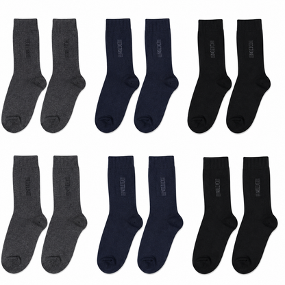 Pack x6 medias calcetines Unisex - Colores aleatorios