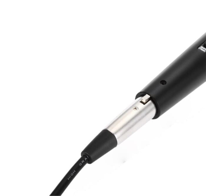 Micrófono de condensador portátil unidireccional WEISRE M-58 - Negro