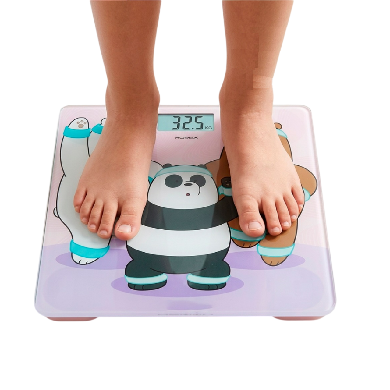 Balanza báscula para peso corporal a pila Diseño Escandalosos -  hasta 180 kilos