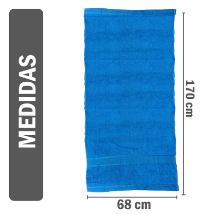 Toalla de cuerpo suave 140x68cm - 6 COLORES